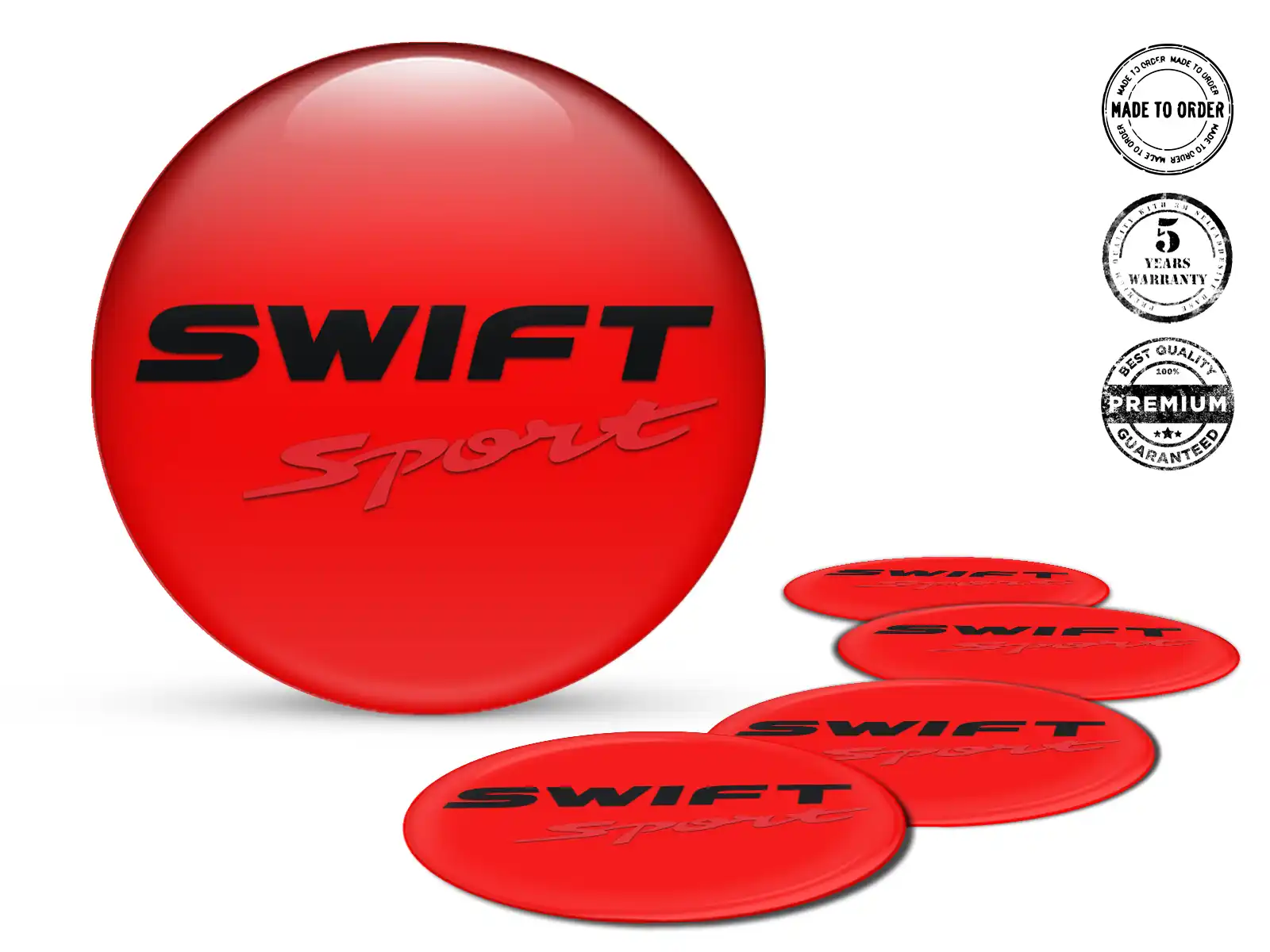 Suzuki Epoxy Dome Stickers Edition High-Quality Car Labels